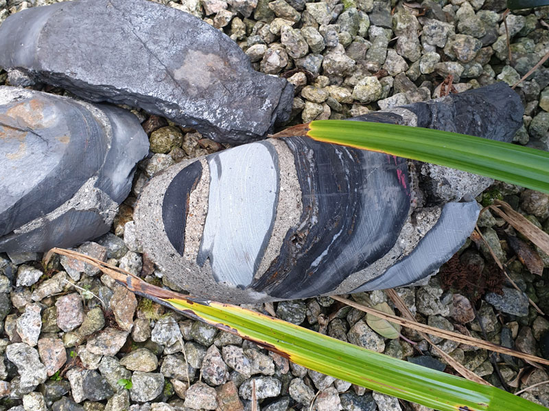 Core Removed from home with High radon levels.